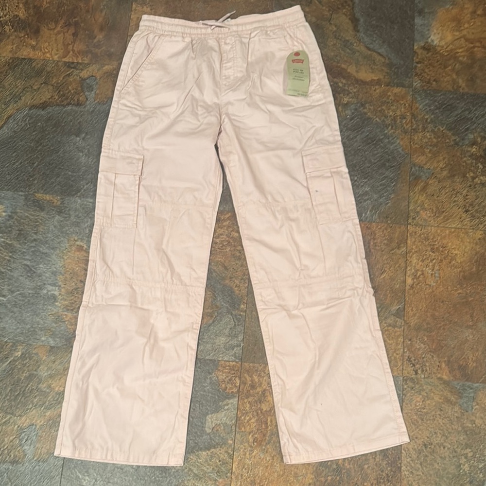 Levi's Cream Casual Bottoms Lightweight Cotton